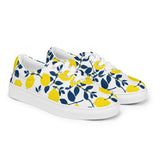 Lemony Fresh Women’s lace-up canvas shoes - Objet D'Art