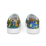 Women’s slip-on canvas shoes - Objet D'Art