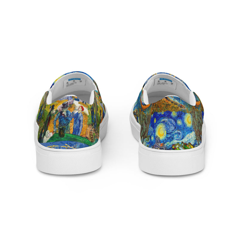 Women’s slip-on canvas shoes - Objet D'Art