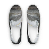Granite Women’s slip-on canvas shoes - Objet D'Art