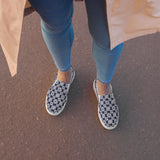 Adinkra Vibes Women’s slip-on canvas shoes - Objet D'Art