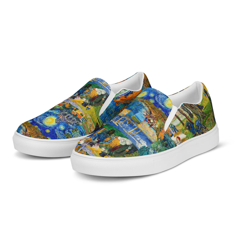 Women’s slip-on canvas shoes - Objet D'Art