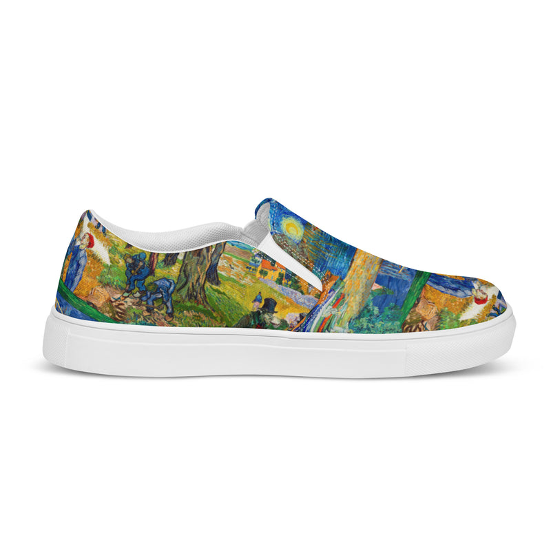 Women’s slip-on canvas shoes - Objet D'Art