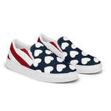 Americana Women’s slip-on canvas shoes - Objet D'Art