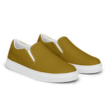 Bronze Beauty Women’s slip-on canvas shoes - Objet D'Art