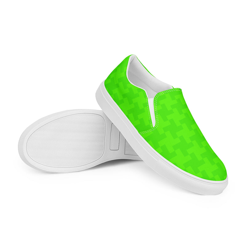 Women’s slip-on canvas shoes - Objet D'Art